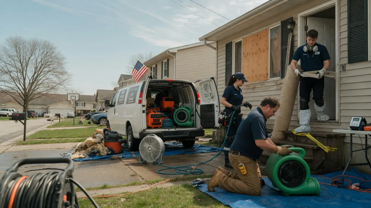 Water Damage Restoration in Essig, MN near me